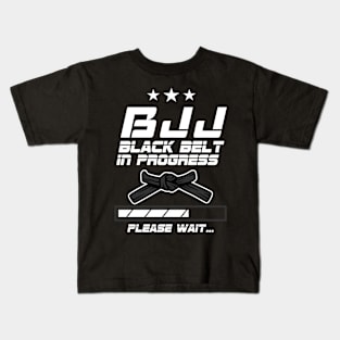 BLACK BELT IN PROGRESS Kids T-Shirt